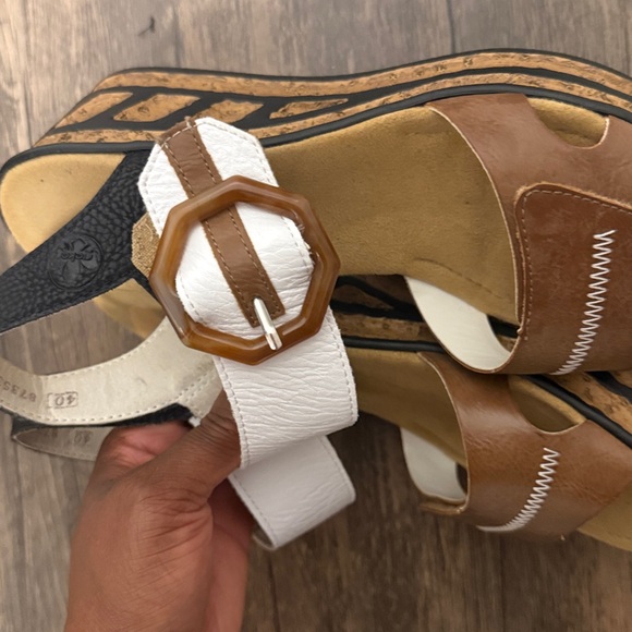 Rieker Women’s 68176 Rose Sandal - Picture 7 of 8